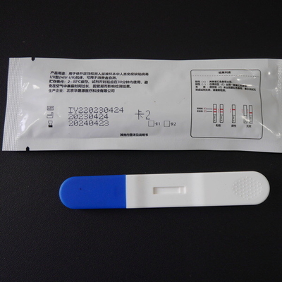 HIV 검출 소변 콜로이드 금 급속 검사 높은 민감도