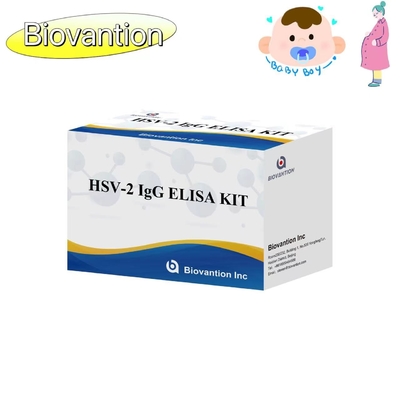 높은 정확성 사용 지침 HSV II IgG 타치 ELISA 테스트 키트
