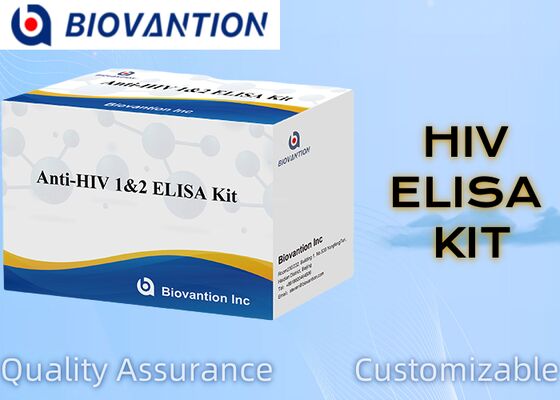 Biovantion 4세대 HIV 항체/항원 ELISA 키트 (고감도, 96회 검사, 조기 진단용)