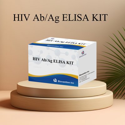 Biovantion 4세대 HIV 항체/항원 ELISA 키트 (고감도, 96회 검사, 조기 진단용)
