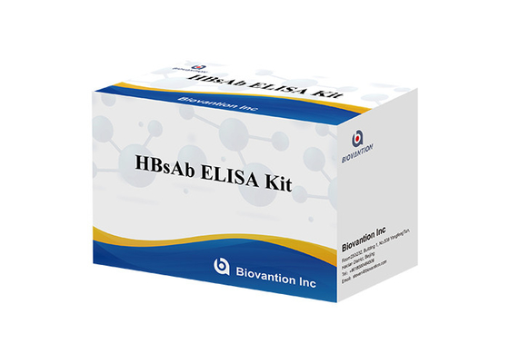 60분 인간 하브스아브 ELISA 시험 키트 효소 면역 측정법 검사