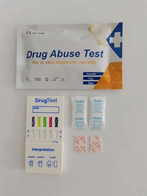 급속한 면역 검증 키트 인간 면역 결핍 바이러스 MTD/OPI/OXY/PPX/THC 약물 검사
