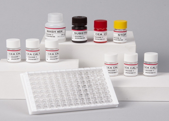 암 배아 항원 CEA ELISA 암 표시기 검사 KIT 실험실 또는 병원 고정도