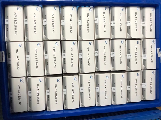 효소 면역 검사 반응기 C형 간염 바이러스 (HCV) 항체를 검출하는 엘리사 테스트 키트
