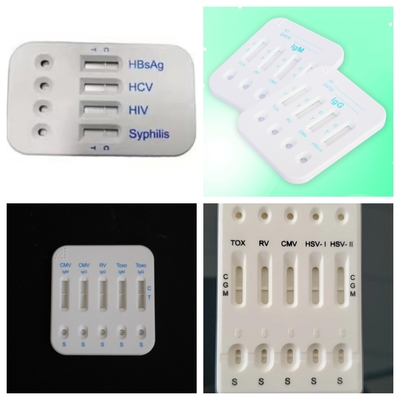 HIV 검사 키트 HAV HBsAg SYP 4 in 1 가정 검사 사용 편리