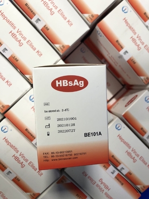 ELISA 검출 반응기 키트 높은 정확성 HBsAg Elisa 테스트 키트
