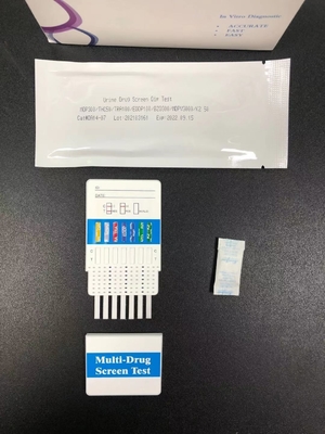 급속한 면역 검증 키트 인간 면역 결핍 바이러스 MTD/OPI/OXY/PPX/THC 약물 검사