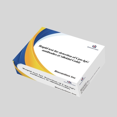 Chlamydiapneumoniae ((Cpn) -IgM 항체 카세트 콜로이드 금 급속 검사 반응기