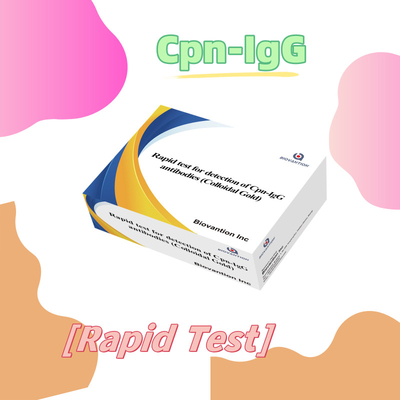 Chlamydiapneumoniae ((Cpn) -IgM 항체 카세트 콜로이드 금 급속 검사 반응기