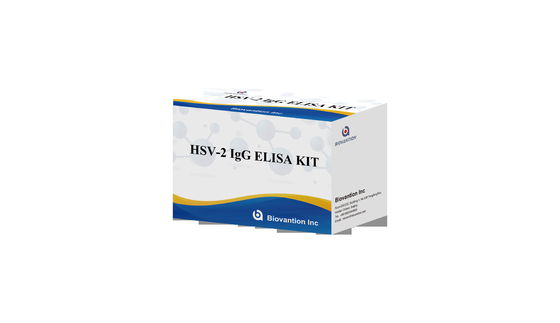 높은 정확성 사용 지침 HSV II IgG 타치 ELISA 테스트 키트