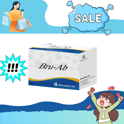 ELISA 동물 Br-Ab ELISA 반응기 192t 소와 염소 소와 양