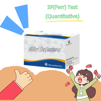 정확하고 빠른 SF ((Ferr) ELISA 테스트 키트 혈청 페리틴의 정량 검출을 위한 수의학적 도구 진단