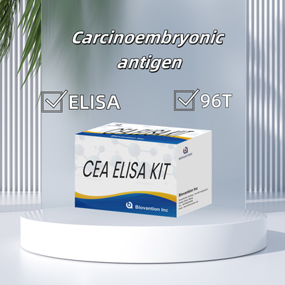 CE 승인 인간용 CEA 양적 Elisa 테스트 키트 혈액 또는 혈청 96T