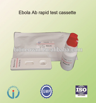 에볼라 (EBOLA) 급검증 키트 Ab 의료 진단용 세럼 테스트 키트
