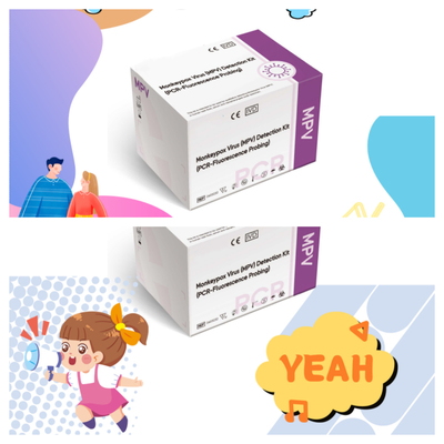 원숭이병 바이러스 검출 PCR 반응기 일관성 증폭 저장 조건 2-35