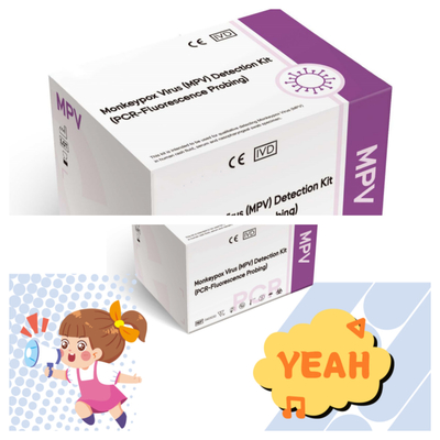 원숭이병 바이러스 검출 PCR 반응기 일관성 증폭 저장 조건 2-35