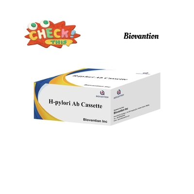 H. Pylori Ab 급속 검사 카세트 혈청 면역 염색체 검출