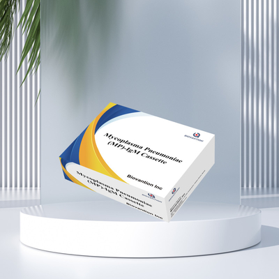 신속 검사 진단 반응기 사용 MP-IgM Mycoplasma Pneumoniae MP-IgM 신속 검사