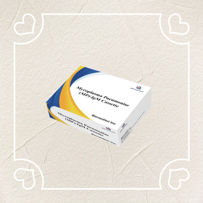 신속 검사 진단 반응기 사용 MP-IgM Mycoplasma Pneumoniae MP-IgM 신속 검사