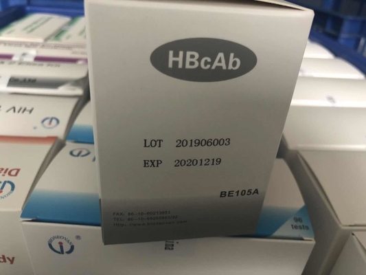 뜨거운 판매 96 테스트 Hbc 항체 HBcAb 엘리사 키트와 함께 인간 사용 진단 반응기