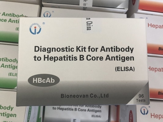 뜨거운 판매 96 테스트 Hbc 항체 HBcAb 엘리사 키트와 함께 인간 사용 진단 반응기