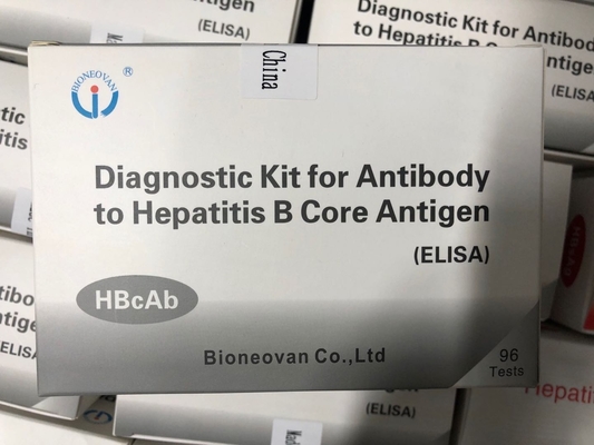 뜨거운 판매 96 테스트 Hbc 항체 HBcAb 엘리사 키트와 함께 인간 사용 진단 반응기