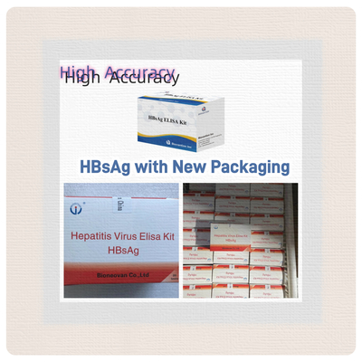 높은 민감성 HBsAg 진단 진단의 정확한 검사를 위한 엘리사 테스트 키트