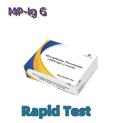 폐 박테리아 Mycoplasma Pneumoniae MP-IgM 급속 검사 검출을 위한 진단 도구