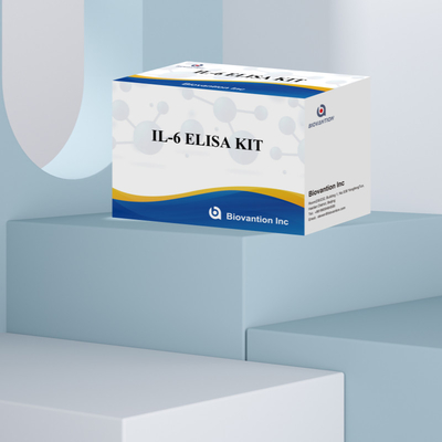 IL6 인체에 대한 인터루킨-6 Elisa 검출 반응기 Elisa 분석기 연구