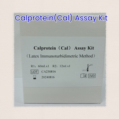 질병 검출 및 관리에 필요한 정확한 Cal Calprotein Assay 테스트 키트