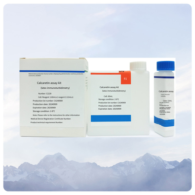 Cal Latex Immunoturbidimetry IVD 배설물 내 칼프로텍틴의 양적 결정