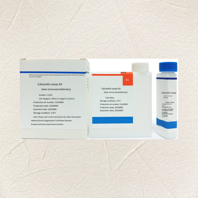 Cal Latex Immunoturbidimetry IVD 배설물 내 칼프로텍틴의 양적 결정