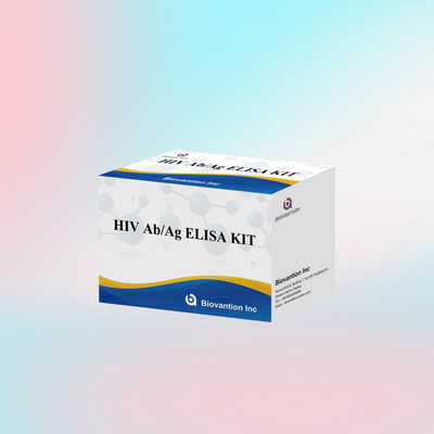 매우 민감한 HIV ab/ag 바이오 분자의 특수 및 민감한 분석을 위한 Elisa 테스트 키트