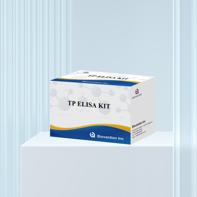 TP 매독 항체 ELISA 검사 키트 컷오프 레벨 50ng/ml 온도 2-30C