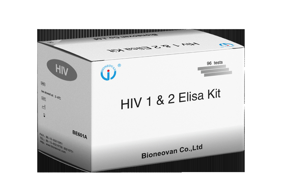 HIV 엘리사 테스트 키트 18개월 유효기간 높은 민감성과 특수성을 가진 엘리사 테스트