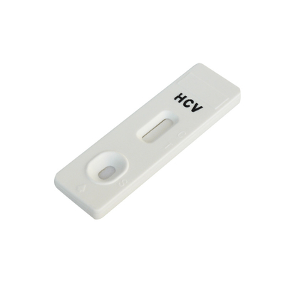 실험실 또는 병원용으로 높은 정확성 한 단계 HCV C형 간염 바이러스 항체 신속 검사 키트 (免疫 염색)