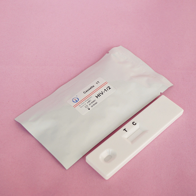 실험실 또는 병원용 고정도 인체 면역 결핍 바이러스 항체 HIV 1/2 급검증 키트